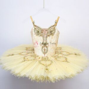 Raymonda Hungarian Pas Professional Ballet Tutu Golden Trims #T0387