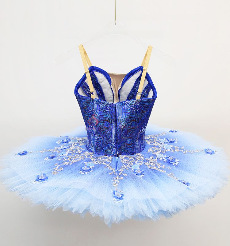 Pale Ombre Florina Blue Ballet Professional Tutu Costume #T0390 - Image 6
