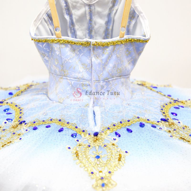 Purple Fairy Adult Ballet Costume Gilded Edge High-Quality #T0393 - Image 4