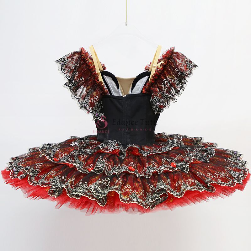 Don Quixote Dance Costumes For Ballet Variation Yagp Competition-Level #T0413 - Image 6