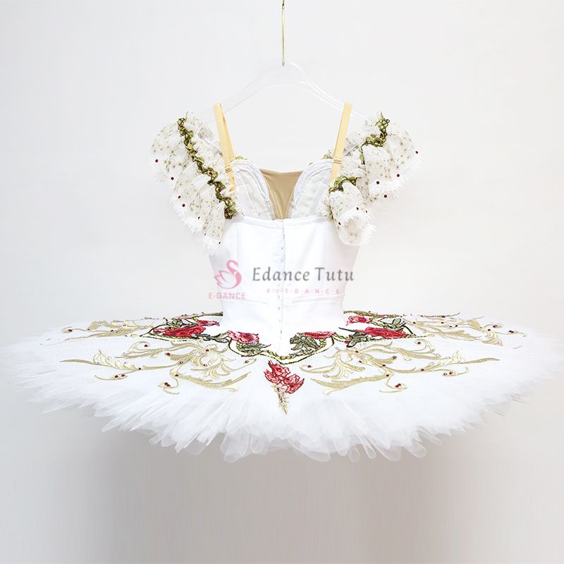 Rose Flower Fairy High-End Ballet Costumes For Sale #T0420 - Image 7