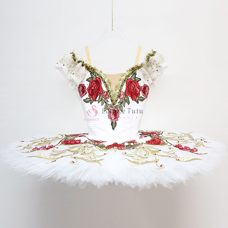 Rose Flower Fairy High-End Ballet Costumes For Sale #T0420