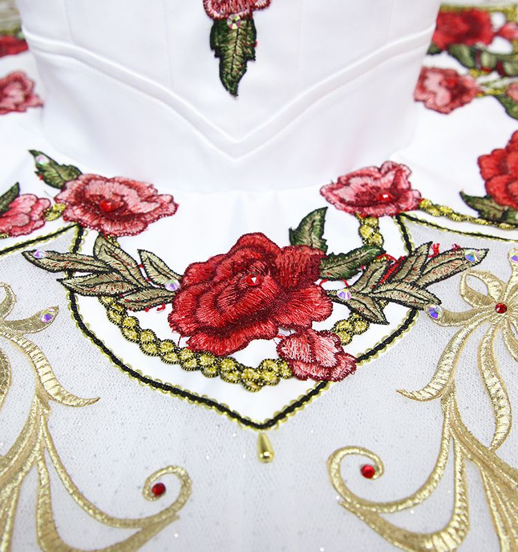 Rose Flower Fairy High-End Ballet Costumes For Sale #T0420 - Image 4