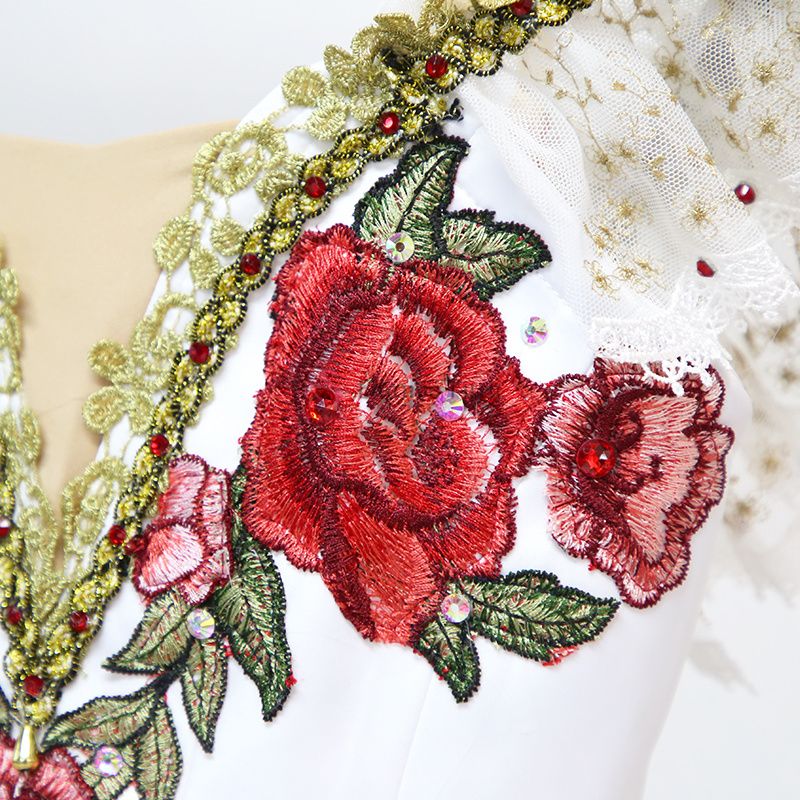 Rose Flower Fairy High-End Ballet Costumes For Sale #T0420 - Image 2