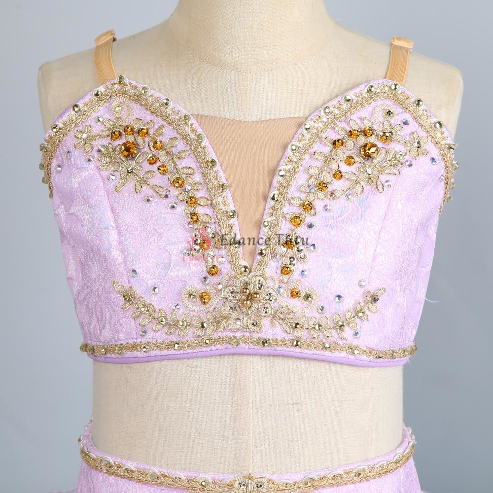 Odalisque Le Corsaire Profesionales Pink Tutus De Ballet 2 Pieces #T0435 - Image 4