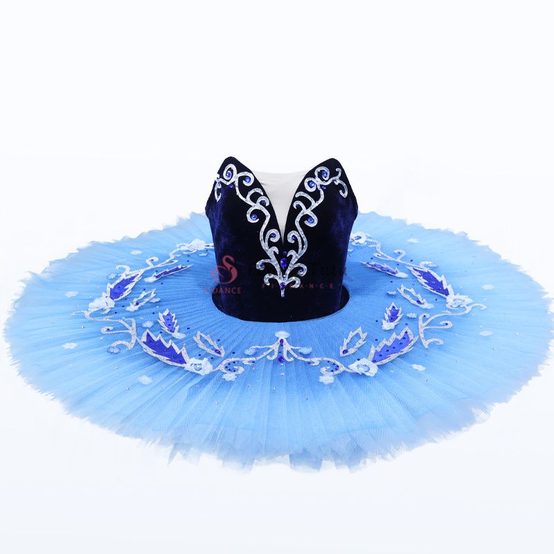 Dark Blue Beautiful Ballet Tutus For Blue Bird Costume #T0449 - Image 7