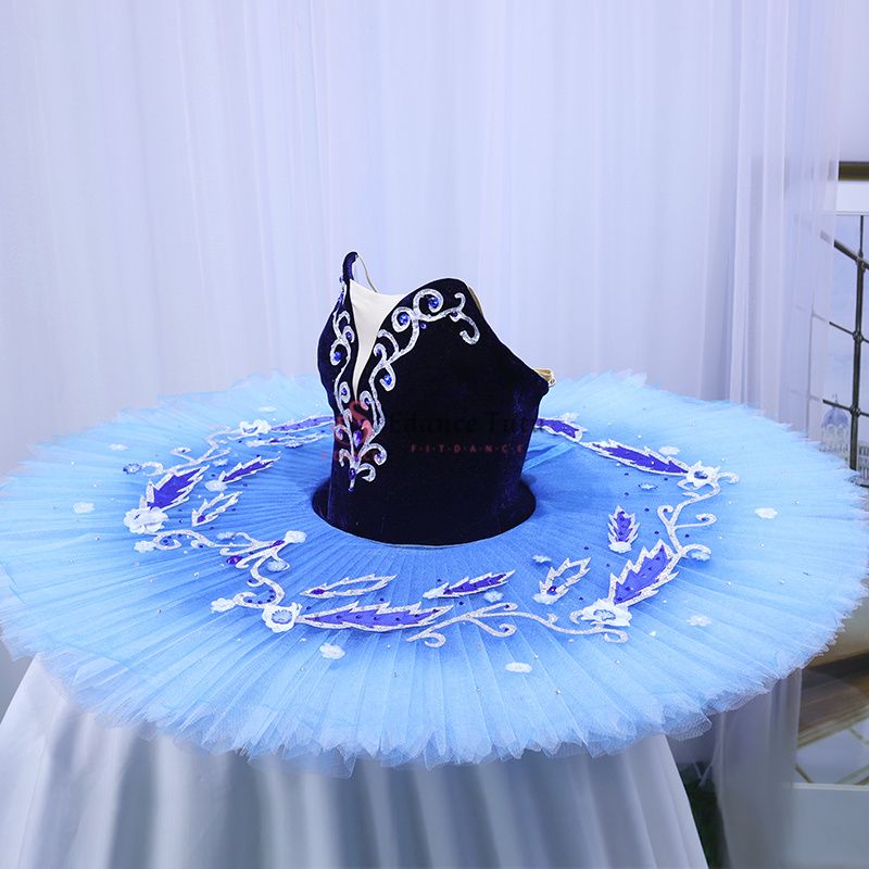Dark Blue Beautiful Ballet Tutus For Blue Bird Costume #T0449 - Image 6
