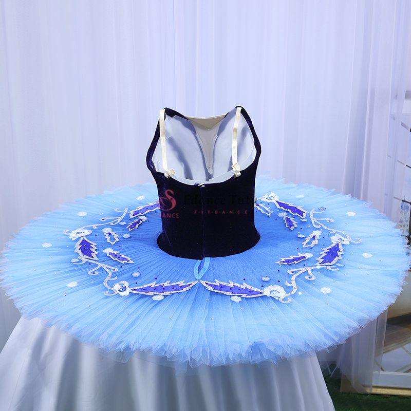Dark Blue Beautiful Ballet Tutus For Blue Bird Costume #T0449 - Image 5