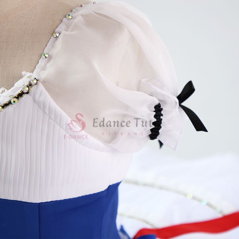 High Quality Performance Classical Ballet Costume Flames Of Paris #T0466 - Image 4