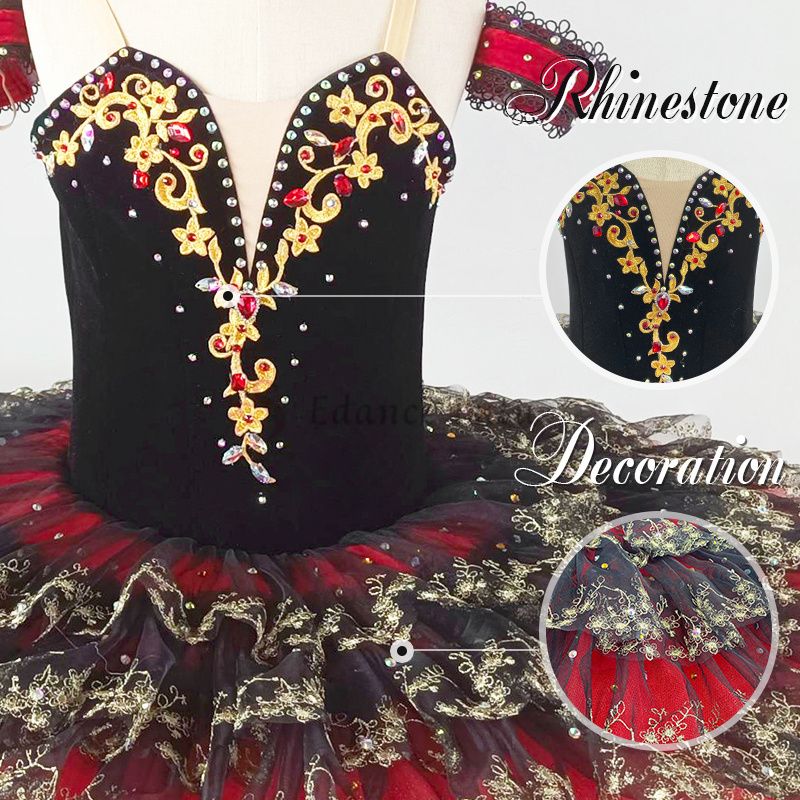 Professional Ballet Dance Costume Don Quixote #T0482 - Image 4