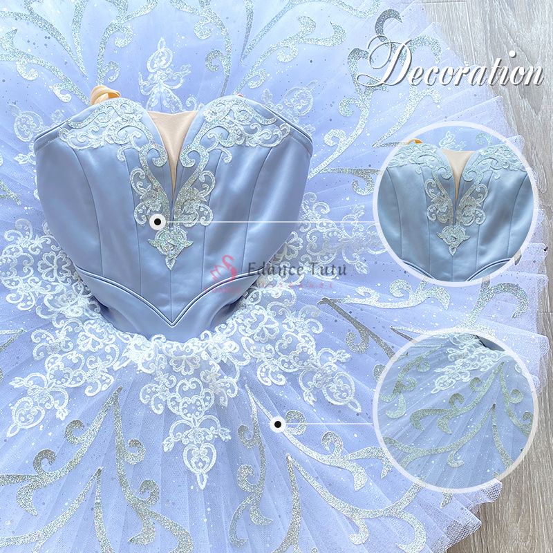 Sleep Beauty Blue Professional Ballet Costumes Yagp Tutus #T0486 - Image 5